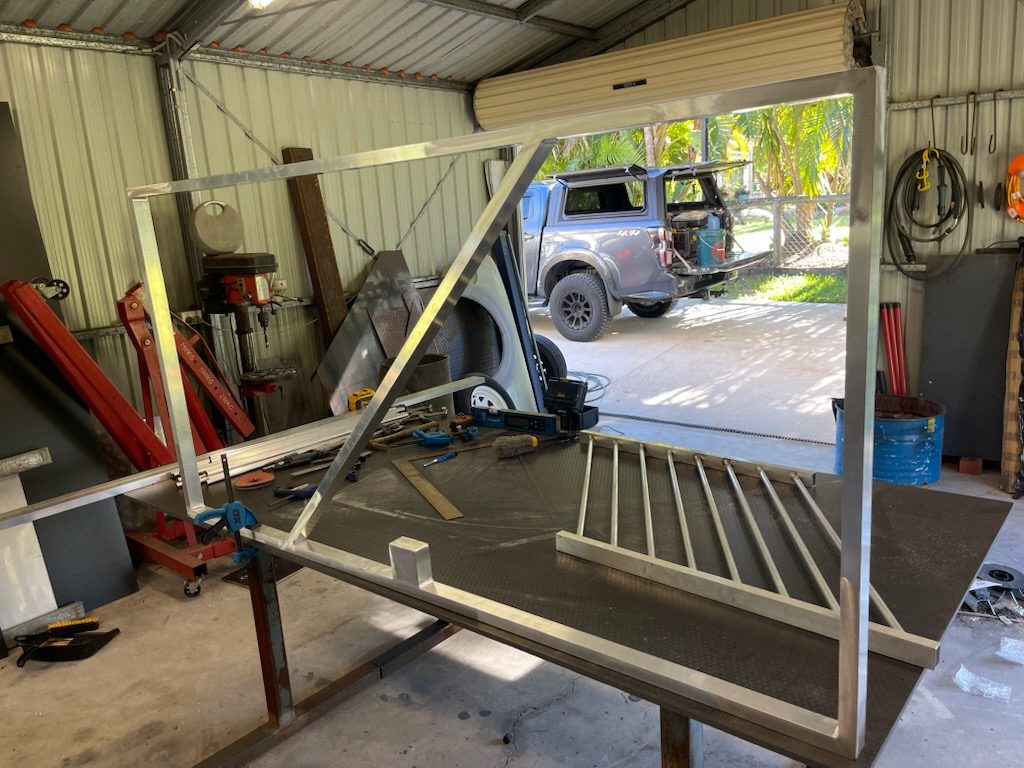Custom alloy frame — JC Services