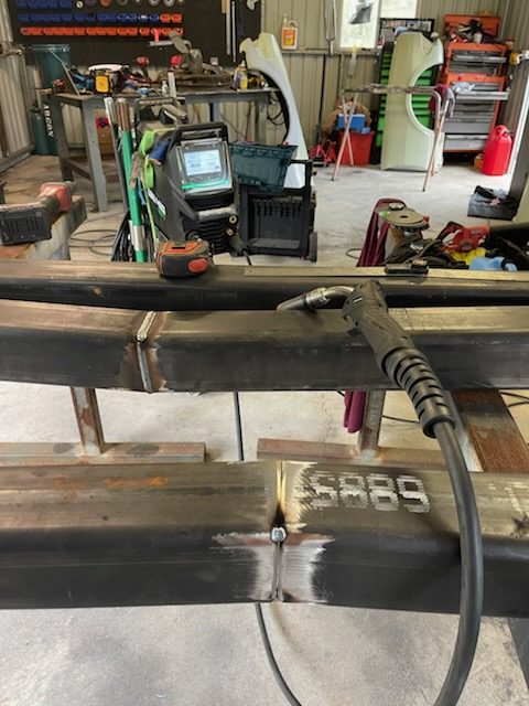 Welded box-section beam — JC Services